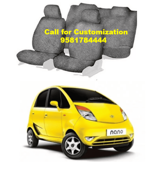 Cotton Car Seat Cover For Tata Nano