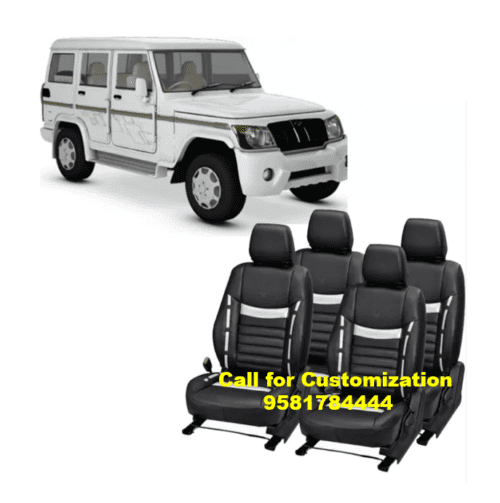 Leather Car Seat Cover For Mahindra Bolero 7S