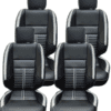 Car PU Leather Luxury seat Cover for Mahindra Thar - Image 2