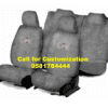 Cotton Car Seat Cover For Mahindra Scorpio
