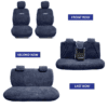 Towel Fabric Car Seat Covers Compatible with Mahindra XUV700 7Seater - Image 2