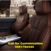 Luxury Car Seat Cover Compatible with Mahindra Xuv700