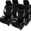 Premium Leather Car Seat Cover For Chevrolet Spark - Image 2