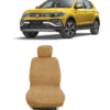 Cotton Fabric Car Seat Covers Compatible with Volkswagen Taigun - Image 2