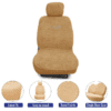 Cotton Fabric Car Seat Covers Compatible with Volkswagen Taigun - Image 3