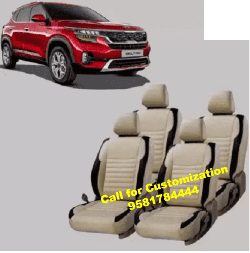 PU Leather Car Seat Cover For Kia Seltos