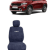 Kia Sonet Car Cotton Washable Seat Cover Blue Color - Image 2