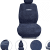 Kia Sonet Car Cotton Washable Seat Cover Blue Color - Image 3