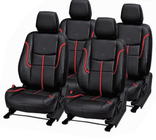 Premium Leather Car Seat Cover for Honda Amaze - Image 2