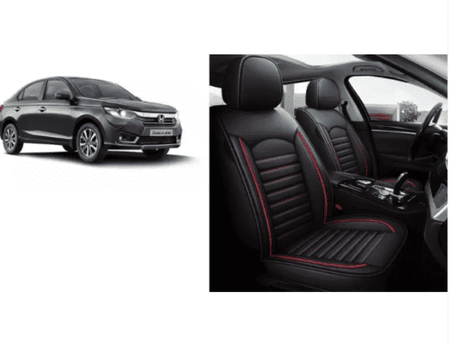 Waterproof Leather Car Seat Cover For Honda Amaze - Image 2