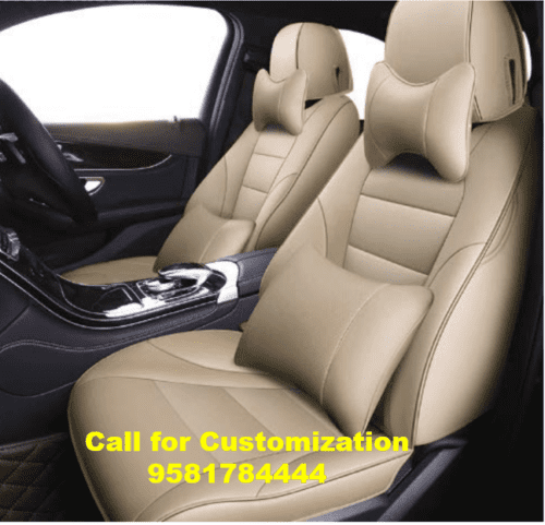PU Leather Car Seat Cover Compatible with Honda Brio