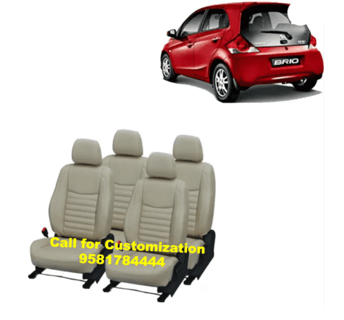 Honda Brio Leather Car Seat Cover Waterproof car seat cover