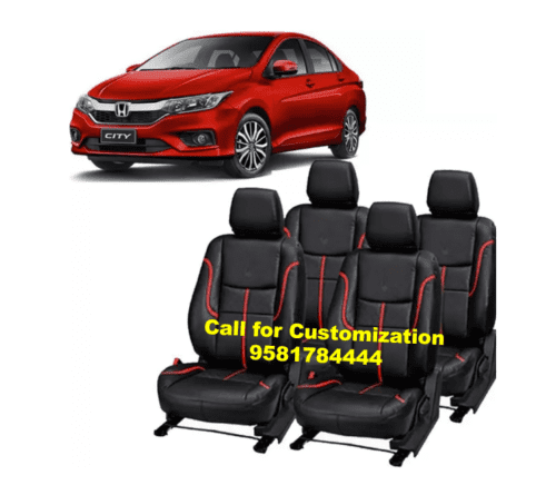 Honda City Car Premium Leather Seat Cover