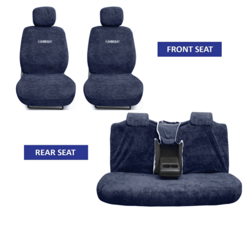 Cotton Fabric Car Seat Covers Compatible with Honda City - Image 2