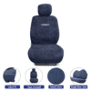 Cotton Fabric Car Seat Covers Compatible with Honda City - Image 3