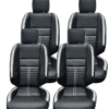 Car PU Leather Luxury seat Cover for Honda Jazz - Image 2