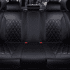 Luxury Car Seat Cover Compatible with Honda Civic black Color - Image 4