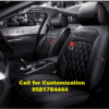 Luxury Car Seat Cover Compatible with Honda Civic black Color