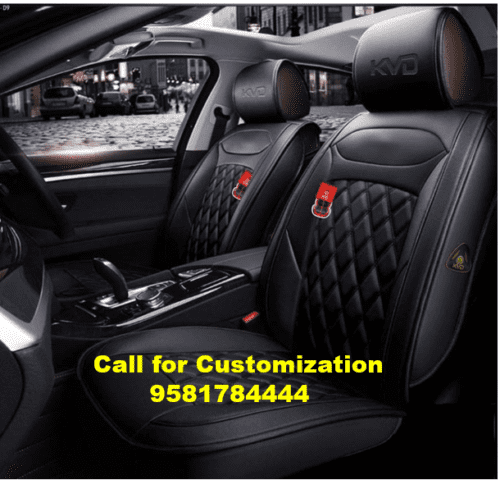 Luxury Car Seat Cover Compatible with Honda Civic black Color