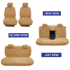 Towel Fabric Car Seat Covers Compatible with Toyota Fortuner - Image 2