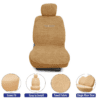 Towel Fabric Car Seat Covers Compatible with Toyota Fortuner - Image 3