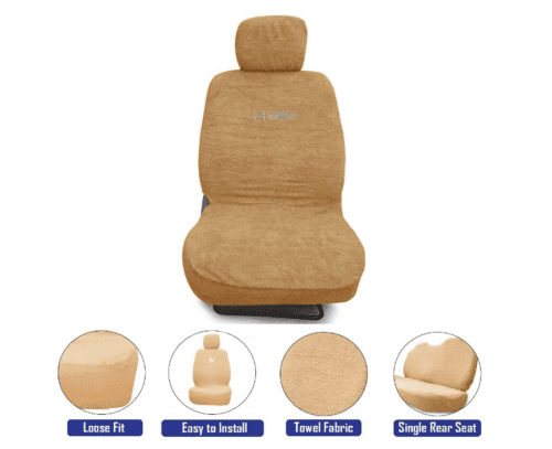 Towel Fabric Car Seat Covers Compatible with Toyota Fortuner - Image 3