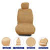 Towel Fabric Car Seat Covers Compatible with Toyota Fortuner - Image 4