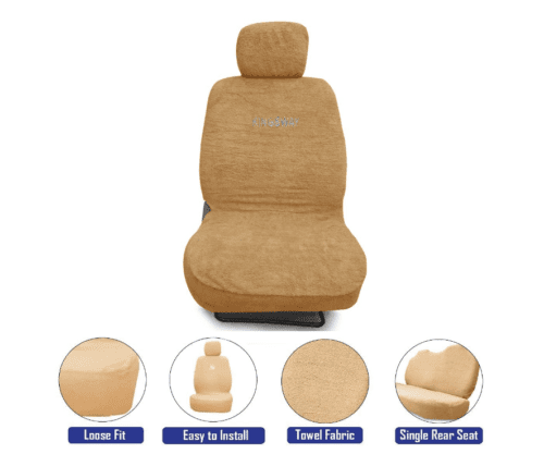 Towel Fabric Car Seat Covers Compatible with Toyota Fortuner - Image 4