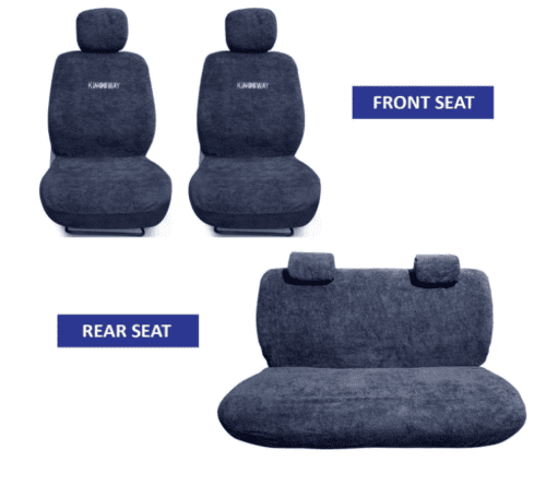 Towel Fabric Car Seat Covers Compatible with Toyota Glanza - Image 2