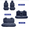 Towel Fabric Car Seat Covers Compatible with Toyota Innova 8Seater - Image 2