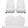 Cotton Car Seat Cover For Toyota Urban Cruiser White Color - Image 2
