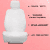 Cotton Car Seat Cover For Toyota Urban Cruiser White Color - Image 3