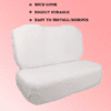 Cotton Car Seat Cover For Toyota Urban Cruiser White Color - Image 4