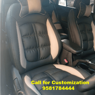 PU Leather Comfort Plus Puffy Car Seat Cover for Ford Ecosport