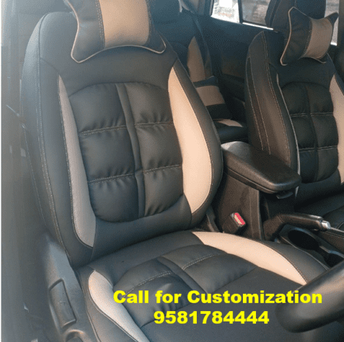 PU Leather Comfort Plus Puffy Car Seat Cover for Ford Ecosport