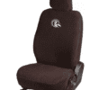 Cotton Car Seat Cover For Ford Aspire Brown Color - Image 2
