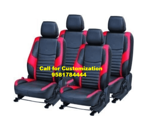 Leather Front and Back Seat Covers Set For Renault Kwid