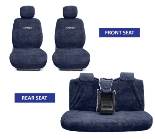 Towel Fabric Car Seat Covers Compatible with Renault Duster - Image 2