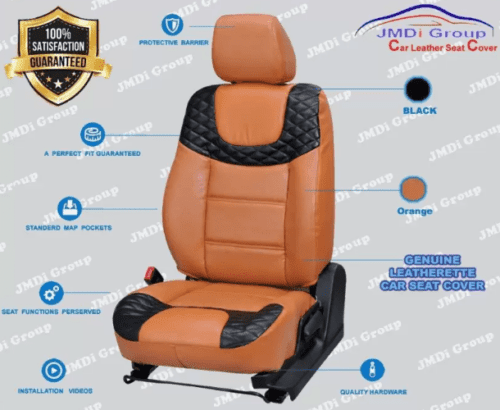 Renault Duster Car PU Leather Seat Cover - Image 3
