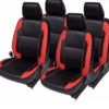 Renault Duster Car PU Leather Seat Cover Black-Red Color - Image 2