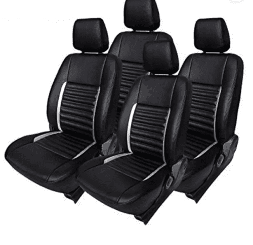 Premium PU Leather Car Seat Cover For Renault Triber - Image 2