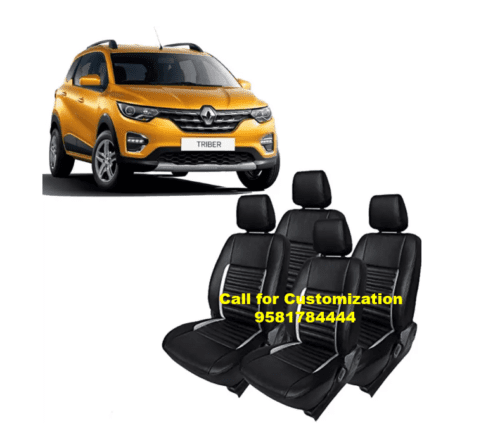 Premium PU Leather Car Seat Cover For Renault Triber