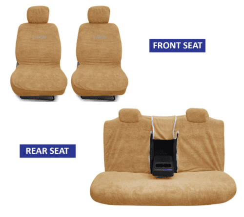 Towel Fabric Car Seat Covers Compatible with Renault Kiger - Image 2