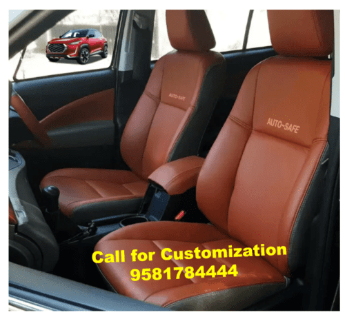 PU Leather Car Seat Cover For Nissan Magnite