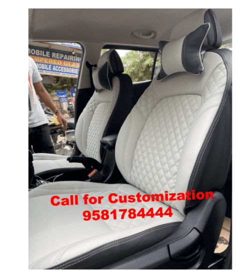 PU Leather Premium Car Seat Cover Compatible with Nissan Magnite