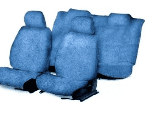 Nissan Terrano Car Cotton Car Seat Cover Blue Color - Image 2