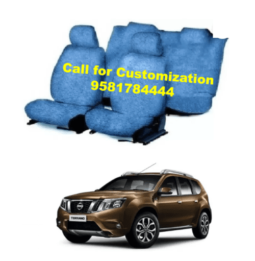 Nissan Terrano Car Cotton Car Seat Cover Blue Color