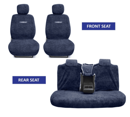 Towel Fabric Car Seat Covers Compatible with Skoda Kushaq - Image 2