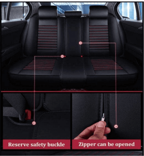 Luxury PU Car Seat Cover Compatible with Skoda Kushaq - Image 3