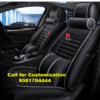 Luxury PU Car Seat Cover Compatible with Skoda Kushaq